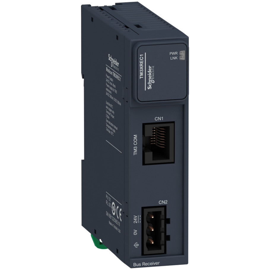 Modicon TM3 Series Remote Transmitter Module, 1W, 3.54 H x 0.93 W x 2.89 D in.