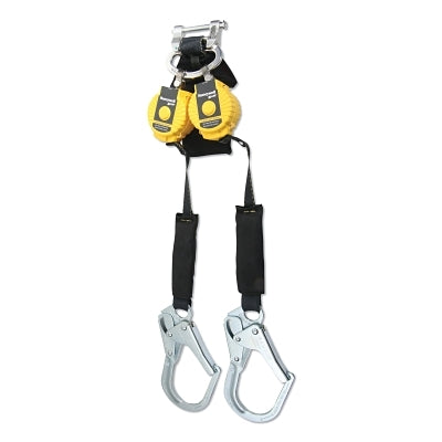 TurboLite Arc Flash Standard Series Personal Fall Limiter, 6 ft, Web, Steel Rebar Hook, Single Leg, 420 lb