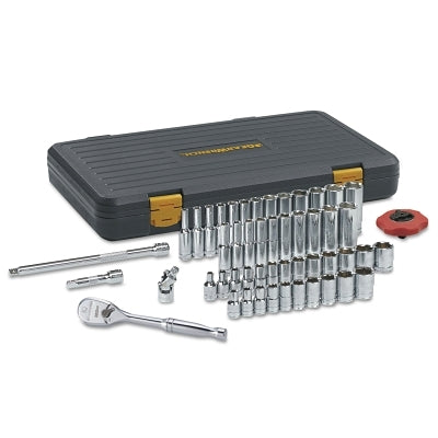 49 Piece 120XP Standard & Deep Mechanics Socket Sets, 6 Point