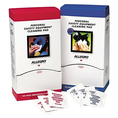 Respirator Cleaning Pads, 5 in x 8 in, White