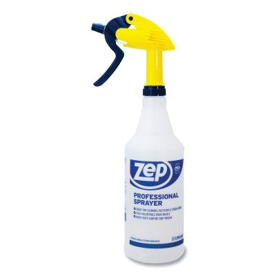 Professional Sprayer Bottle, 32 oz, White/Yellow/Blue