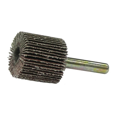 Tiger Mounted Flap Wheel, 3 in, 80 Grit, 23,000 RPM