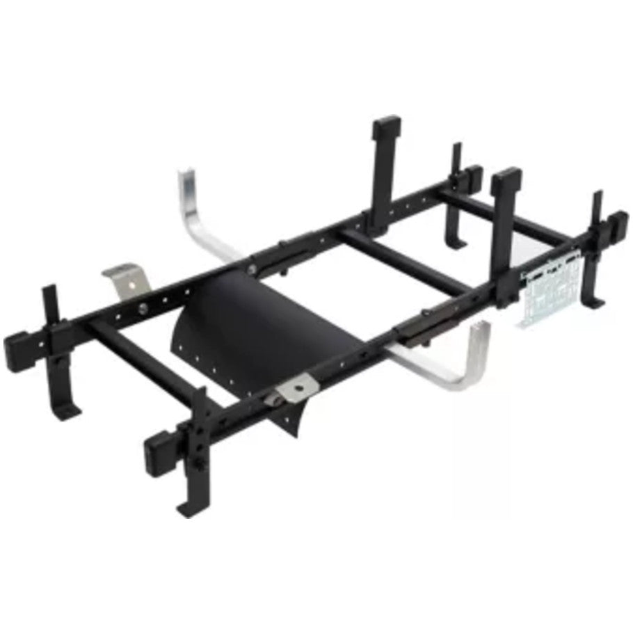 24 Inch Wide, Flat Black Runway Wall Angle Support Kit