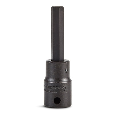 Impact Socket Bits, 1/2 in Drive, 3/8 in Tip