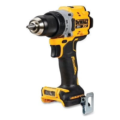 Cordless Drill/Driver, 20V MAX* XR Brushless, 1/2 in Chuck, Includes DCD800/Belt Hook