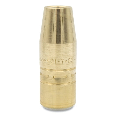 Air-Cooled Bore Nozzle, Heavy-Duty, Slip-On, 5/8 in Bore, 1/4 in Recess, Tapered, Brass
