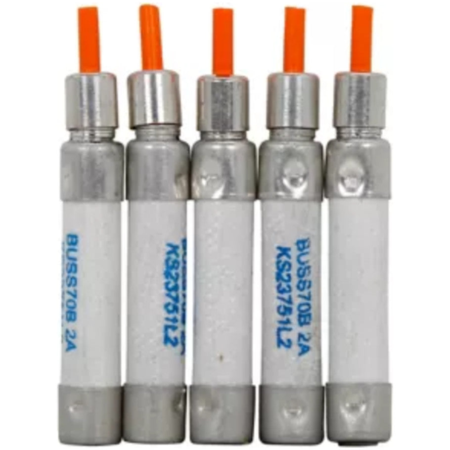 Telpower 70 Series Indicating Fuse, 2A, 125VAC/300VDC, Color Code Orange