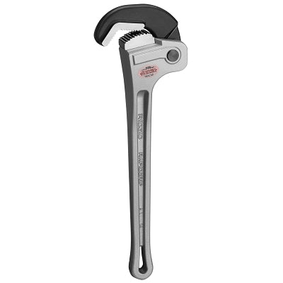 RAPIDGRIP Pipe Wrench, Aluminum, 14 in L, 2 in Pipe Capacity, 1-1/2 in Fitting Capacity