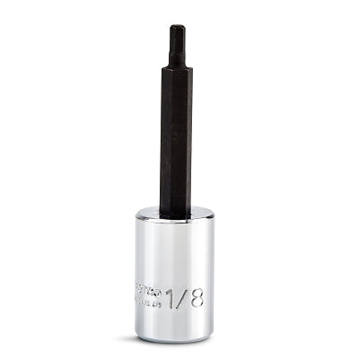 Socket Bits, 3/8 in Drive, 1/8 in Tip