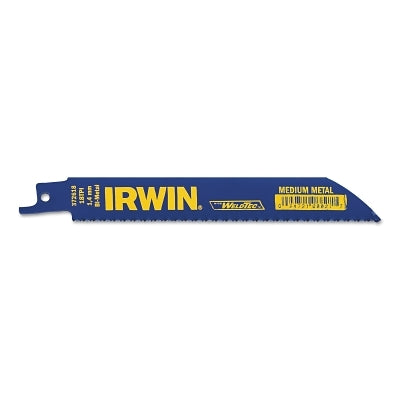 Metal Cutting Reciprocating Blade with WeldTec, 6 in x 0.738 in, 18 TPI, 25/PK