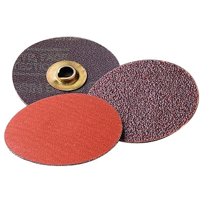 3M 051144-76433 Roloc Discs 777F, Ceramic, 2 in dia, TR, 60 Grit
