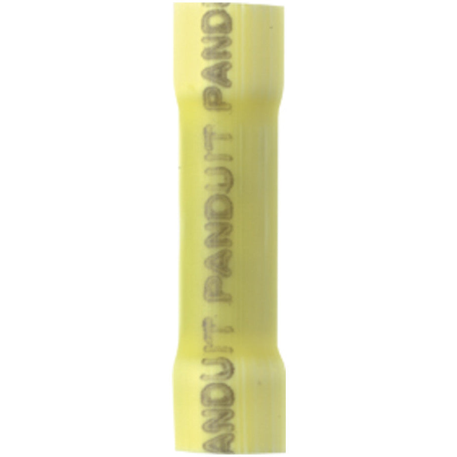 Vinyl Insulated Butt Splice, 12 - 10 AWG, Box of 500, Yellow