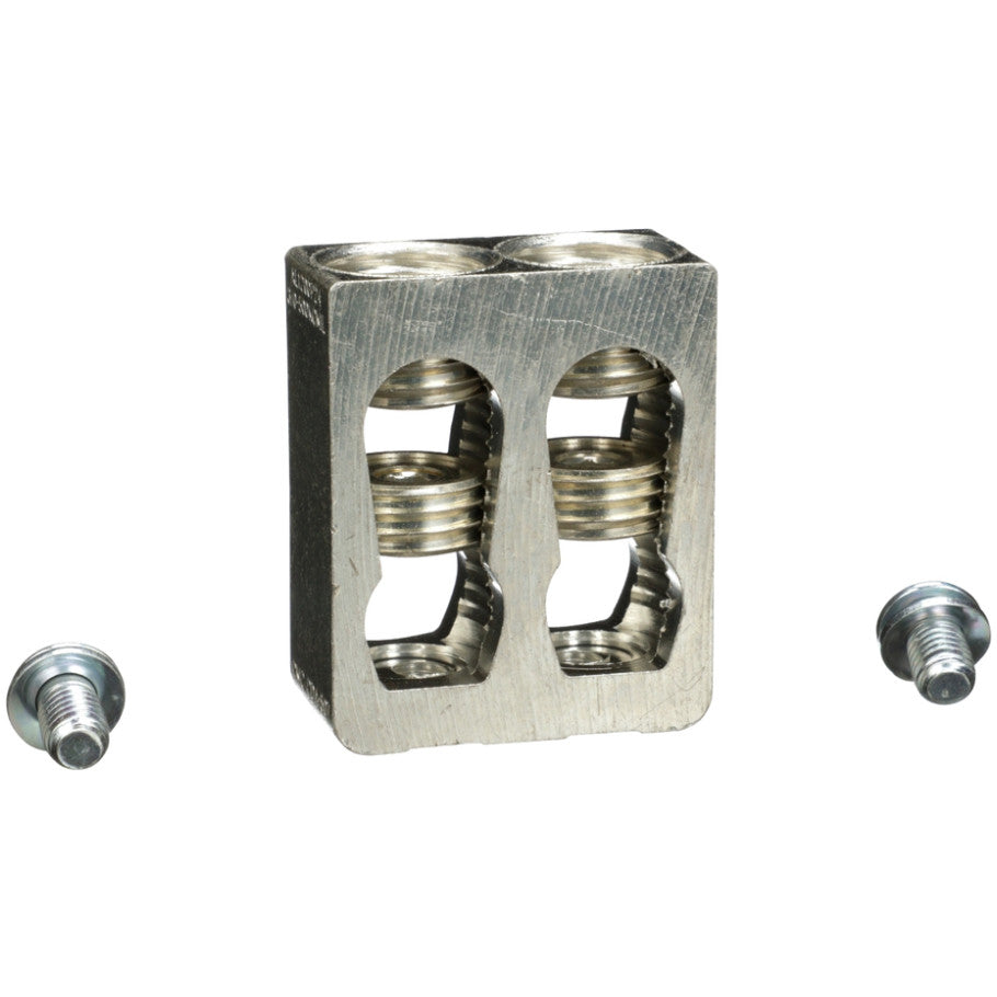 Circuit breaker accessory, PowerPacT M and P, lug kit, mechanical, 800A to 1200A, 3/0 AWG to 500kcmil, aluminum