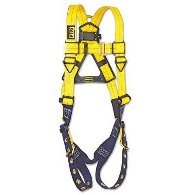 3M 1101253 Delta Vest Safety Harness, Back D-Ring, Yellow/Navy, 2X-Large
