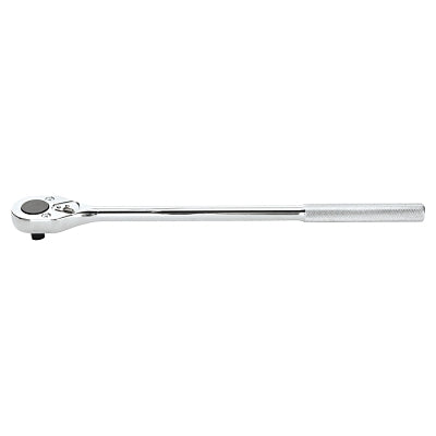 Classic Long Handle Pear Head Ratchet, 1/2 in Dr, 15 in L, Full Polish