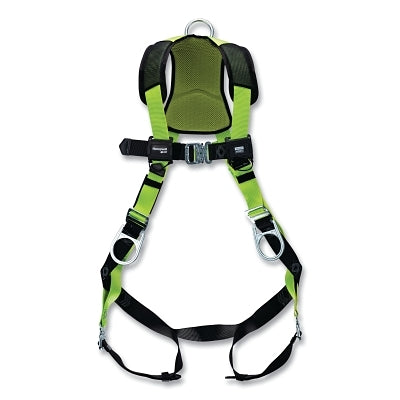 H500 Industry Comfort Full Body Harness, Back/Side D-Rings, QC, Universal
