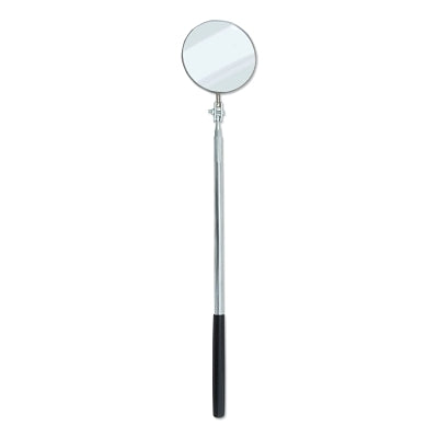 Inspection Mirror, 3-1/4 in dia, 27 in L