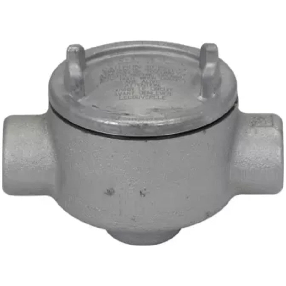 3/4 Inch Outlet Box 3 Inch Cover For Threaded Rigid/IMC