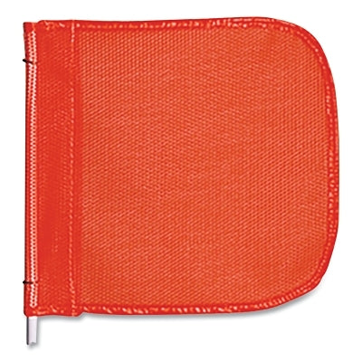 Replacement Warning Whip Flag, 12 in x 11 in, Orange
