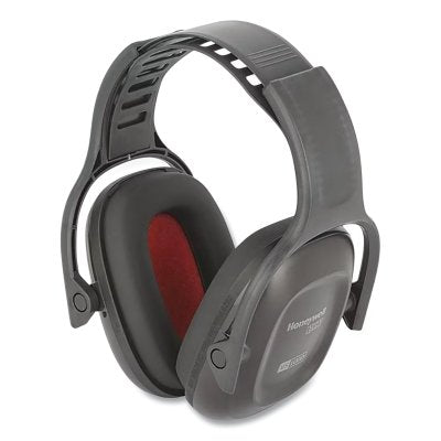 VeriShield 100 Series Passive Earmuffs, 20 dB, Black, Over-the-Head, VS100D